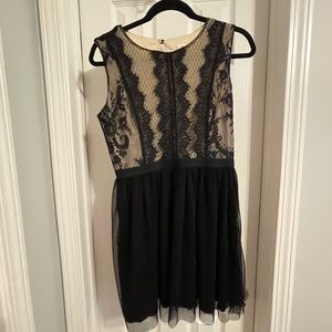 *DONATED* Target Xhilaration Women's Black Lace Dress
